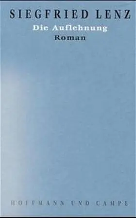 Lenz |  Werkausgabe in Einzelbänden / Die Auflehnung | Buch |  Sack Fachmedien