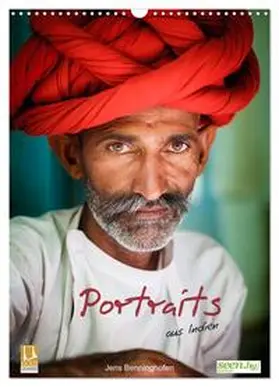 CALVENDO / Benninghofen | Portraits aus Indien (Wandkalender 2025 DIN A3 hoch), CALVENDO Monatskalender | Sonstiges | 978-3-457-08486-1 | sack.de