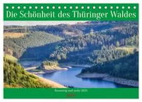 CALVENDO / Irmer |  Die Schönheit des Thüringer Waldes (Tischkalender 2025 DIN A5 quer), CALVENDO Monatskalender | Sonstiges |  Sack Fachmedien