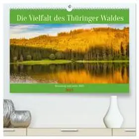 CALVENDO / Irmer | Die Vielfalt des Thüringer Waldes (hochwertiger Premium Wandkalender 2025 DIN A2 quer), Kunstdruck in Hochglanz | Sonstiges | 978-3-457-15345-1 | sack.de