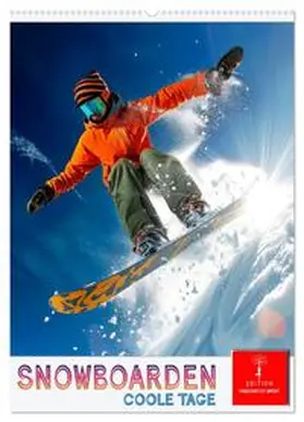 CALVENDO / Roder |  Snowboarden - coole Tage (Wandkalender 2025 DIN A2 hoch), CALVENDO Monatskalender | Sonstiges |  Sack Fachmedien