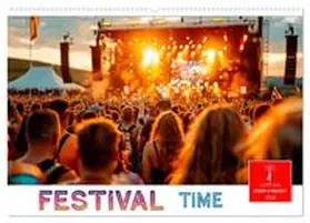 CALVENDO / Roder |  Festival Time (Wandkalender 2025 DIN A2 quer), CALVENDO Monatskalender | Sonstiges |  Sack Fachmedien