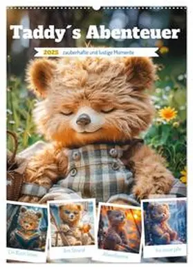 CALVENDO / Gierok-latniak |  Taddy´s Abenteuer (Wandkalender 2025 DIN A2 hoch), CALVENDO Monatskalender | Sonstiges |  Sack Fachmedien