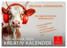CALVENDO / Roder |  Kreativ Kalender - Tiere & eigene Ideen (Wandkalender 2025 DIN A2 quer), CALVENDO Monatskalender | Sonstiges |  Sack Fachmedien