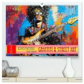 CALVENDO / Roder |  Graffiti & Street Art - Kunstwerke der Straße (hochwertiger Premium Wandkalender 2025 DIN A2 quer), Kunstdruck in Hochglanz | Sonstiges |  Sack Fachmedien