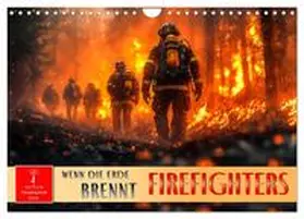 Roder / CALVENDO |  Firefighters - wenn die Erde brennt (Wandkalender 2026 DIN A4 quer), CALVENDO Monatskalender | Sonstiges |  Sack Fachmedien
