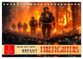 Roder / CALVENDO |  Firefighters - wenn die Erde brennt (Tischkalender 2026 DIN A5 quer), CALVENDO Monatskalender | Sonstiges |  Sack Fachmedien