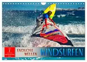 Roder / CALVENDO |  Windsurfen - endlose Wellen (Wandkalender 2026 DIN A4 quer), CALVENDO Monatskalender | Sonstiges |  Sack Fachmedien