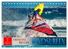 Roder / CALVENDO |  Windsurfen - endlose Wellen (Tischkalender 2026 DIN A5 quer), CALVENDO Monatskalender | Sonstiges |  Sack Fachmedien