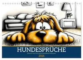 Löwer / CALVENDO |  Hundesprüche (Wandkalender 2026 DIN A4 quer), CALVENDO Monatskalender | Sonstiges |  Sack Fachmedien
