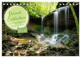Ludwig / CALVENDO |  Heimat Entdecken: Eifel - Stille Maare und rauschende Wasser (Tischkalender 2026 DIN A5 quer), CALVENDO Monatskalender | Sonstiges |  Sack Fachmedien