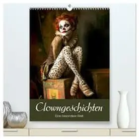 Krätschmer / CALVENDO |  Clowngeschichten - Eine besondere Welt (hochwertiger Premium Wandkalender 2026 DIN A2 hoch), Kunstdruck in Hochglanz | Sonstiges |  Sack Fachmedien