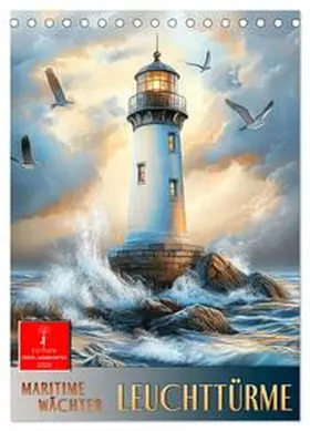 Roder / CALVENDO |  Maritime Wächter - Leuchttürme (Tischkalender 2026 DIN A5 hoch), CALVENDO Monatskalender | Sonstiges |  Sack Fachmedien