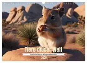 Blohm / CALVENDO |  Tiere dieser Welt - Niedliche Tiere in witzigen Momenten (Wandkalender 2026 DIN A3 quer), CALVENDO Monatskalender | Sonstiges |  Sack Fachmedien