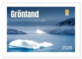 Rohde / CALVENDO |  Grönland - eisige Landschaften im Prins Christian Sund (Wandkalender 2026 DIN A3 quer), CALVENDO Monatskalender | Sonstiges |  Sack Fachmedien