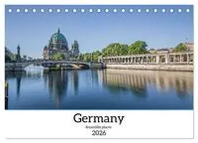 Wehnert / CALVENDO |  Germany dreamlike places (Desk Calendar 2026 DIN A5 landscape), CALVENDO 12 Month DeskCalendar | Sonstiges |  Sack Fachmedien