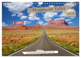 Bittner / CALVENDO |  Monument Valley - Faszinierende Westernkulisse in den USA (Wandkalender 2026 DIN A4 quer), CALVENDO Monatskalender | Sonstiges |  Sack Fachmedien
