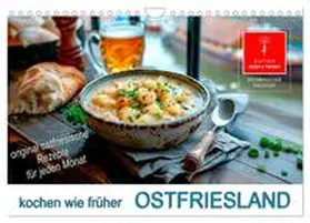 Roder / CALVENDO |  Ostfriesland kochen wie früher (Wandkalender 2026 DIN A4 quer), CALVENDO Monatskalender | Sonstiges |  Sack Fachmedien