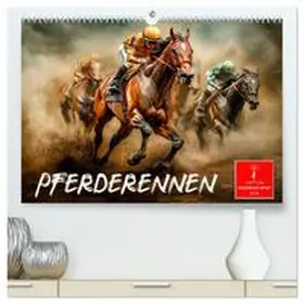 Roder / CALVENDO |  Pferderennen (hochwertiger Premium Wandkalender 2026 DIN A2 quer), Kunstdruck in Hochglanz | Sonstiges |  Sack Fachmedien