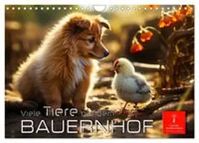 Roder / CALVENDO |  Viele Tiere auf dem Bauernhof (Wandkalender 2026 DIN A4 quer), CALVENDO Monatskalender | Sonstiges |  Sack Fachmedien
