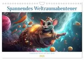 Schmidt / CALVENDO |  Spannendes Weltraumabenteuer (Wandkalender 2026 DIN A4 quer), CALVENDO Monatskalender | Sonstiges |  Sack Fachmedien