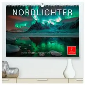 Roder / CALVENDO |  Nordlichter - Aurora Borealis, wunderschön und geheimnisvolll (hochwertiger Premium Wandkalender 2026 DIN A2 quer), Kunstdruck in Hochglanz | Sonstiges |  Sack Fachmedien
