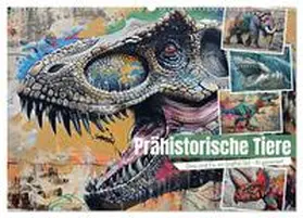 Illgen / CALVENDO |  Prähistorische Tiere (Wandkalender 2026 DIN A2 quer), CALVENDO Monatskalender | Sonstiges |  Sack Fachmedien