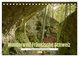Pabst / CALVENDO |  Wunderwelt Fränkische Schweiz (Tischkalender 2026 DIN A5 quer), CALVENDO Monatskalender | Sonstiges |  Sack Fachmedien