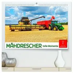 Roder / CALVENDO |  Mähdrescher - tolle Momente (hochwertiger Premium Wandkalender 2026 DIN A2 quer), Kunstdruck in Hochglanz | Sonstiges |  Sack Fachmedien