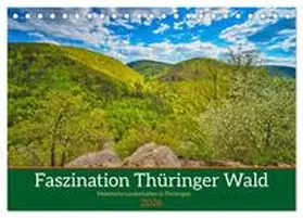 Irmer / CALVENDO |  Faszination Thüringer Wald (Tischkalender 2026 DIN A5 quer), CALVENDO Monatskalender | Sonstiges |  Sack Fachmedien