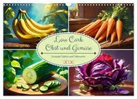 Lehmann / CALVENDO |  Low Carb Obst und Gemüse (Wandkalender 2026 DIN A3 quer), CALVENDO Monatskalender | Sonstiges |  Sack Fachmedien