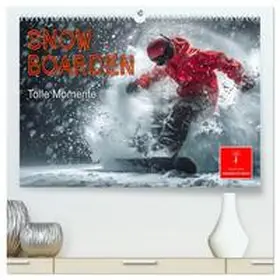 Roder / CALVENDO |  Snowboarden - tolle Momente (hochwertiger Premium Wandkalender 2026 DIN A2 quer), Kunstdruck in Hochglanz | Sonstiges |  Sack Fachmedien