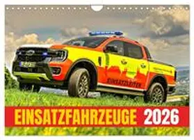Heinz / CALVENDO |  Einsatzfahrzeuge 112 (Wandkalender 2026 DIN A4 quer), CALVENDO Monatskalender | Sonstiges |  Sack Fachmedien