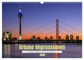Ludwig / CALVENDO |  Urbane Impressionen. Düsseldorf - Moderne Stadt mit grünem Herz. (Wandkalender 2026 DIN A3 quer), CALVENDO Monatskalender | Sonstiges |  Sack Fachmedien