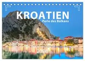 Weigt / CALVENDO |  Kroatien - Perle des Balkans (Tischkalender 2026 DIN A5 quer), CALVENDO Monatskalender | Sonstiges |  Sack Fachmedien