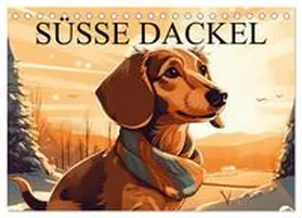 Alberts / CALVENDO |  Dackel (Tischkalender 2026 DIN A5 quer), CALVENDO Monatskalender | Sonstiges |  Sack Fachmedien