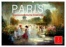 Roder / CALVENDO |  Paris - impressionistische Eindrücke (Wandkalender 2026 DIN A2 quer), CALVENDO Monatskalender | Sonstiges |  Sack Fachmedien