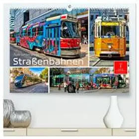 Roder / CALVENDO |  Straßenbahnen - flott unterwegs (hochwertiger Premium Wandkalender 2026 DIN A2 quer), Kunstdruck in Hochglanz | Sonstiges |  Sack Fachmedien