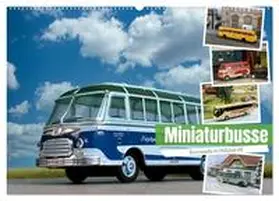 Huschka / CALVENDO |  Miniaturbusse (Wandkalender 2026 DIN A2 quer), CALVENDO Monatskalender | Sonstiges |  Sack Fachmedien