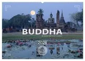 Weigt / CALVENDO |  BUDDHA - Im Reich der Achtsamkeit (Wandkalender 2026 DIN A2 quer), CALVENDO Monatskalender | Sonstiges |  Sack Fachmedien