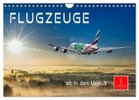 Roder / CALVENDO |  Flugzeuge - ab in den Urlaub (Wandkalender 2026 DIN A4 quer), CALVENDO Monatskalender | Sonstiges |  Sack Fachmedien
