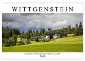 Bücker / CALVENDO |  Wittgenstein - Eine Region mit beeindruckend schöner Landschaft (Wandkalender 2026 DIN A3 quer), CALVENDO Monatskalender | Sonstiges |  Sack Fachmedien