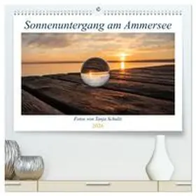 Schultz / CALVENDO |  Sonnenuntergang am Ammersee (hochwertiger Premium Wandkalender 2026 DIN A2 quer), Kunstdruck in Hochglanz | Sonstiges |  Sack Fachmedien