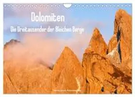Zwick / CALVENDO |  Dolomiten - Die Dreitausender der Bleichen Berge (Wandkalender 2026 DIN A4 quer), CALVENDO Monatskalender | Sonstiges |  Sack Fachmedien
