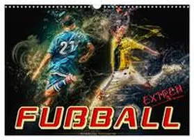 Roder / CALVENDO |  Fußball - extrem (Wandkalender 2026 DIN A3 quer), CALVENDO Monatskalender | Sonstiges |  Sack Fachmedien