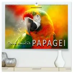 Roder / CALVENDO |  Mein bunter Papagei (hochwertiger Premium Wandkalender 2026 DIN A2 quer), Kunstdruck in Hochglanz | Sonstiges |  Sack Fachmedien