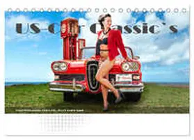 Kolbe (dex-photography) / CALVENDO |  US-Car Classic's (Tischkalender 2026 DIN A5 quer), CALVENDO Monatskalender | Sonstiges |  Sack Fachmedien