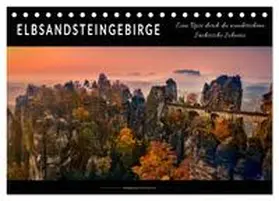 Roder / CALVENDO |  Elbsandsteingebirge - eine Reise durch die wunderschöne Sächsische Schweiz (Tischkalender 2026 DIN A5 quer), CALVENDO Monatskalender | Sonstiges |  Sack Fachmedien