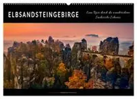 Roder / CALVENDO |  Elbsandsteingebirge - eine Reise durch die wunderschöne Sächsische Schweiz (Wandkalender 2026 DIN A2 quer), CALVENDO Monatskalender | Sonstiges |  Sack Fachmedien