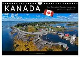 Roder / CALVENDO |  Kanada - eine Reise durch Kanadas einzigartige Provinzen und Territorien (Wandkalender 2026 DIN A4 quer), CALVENDO Monatskalender | Sonstiges |  Sack Fachmedien